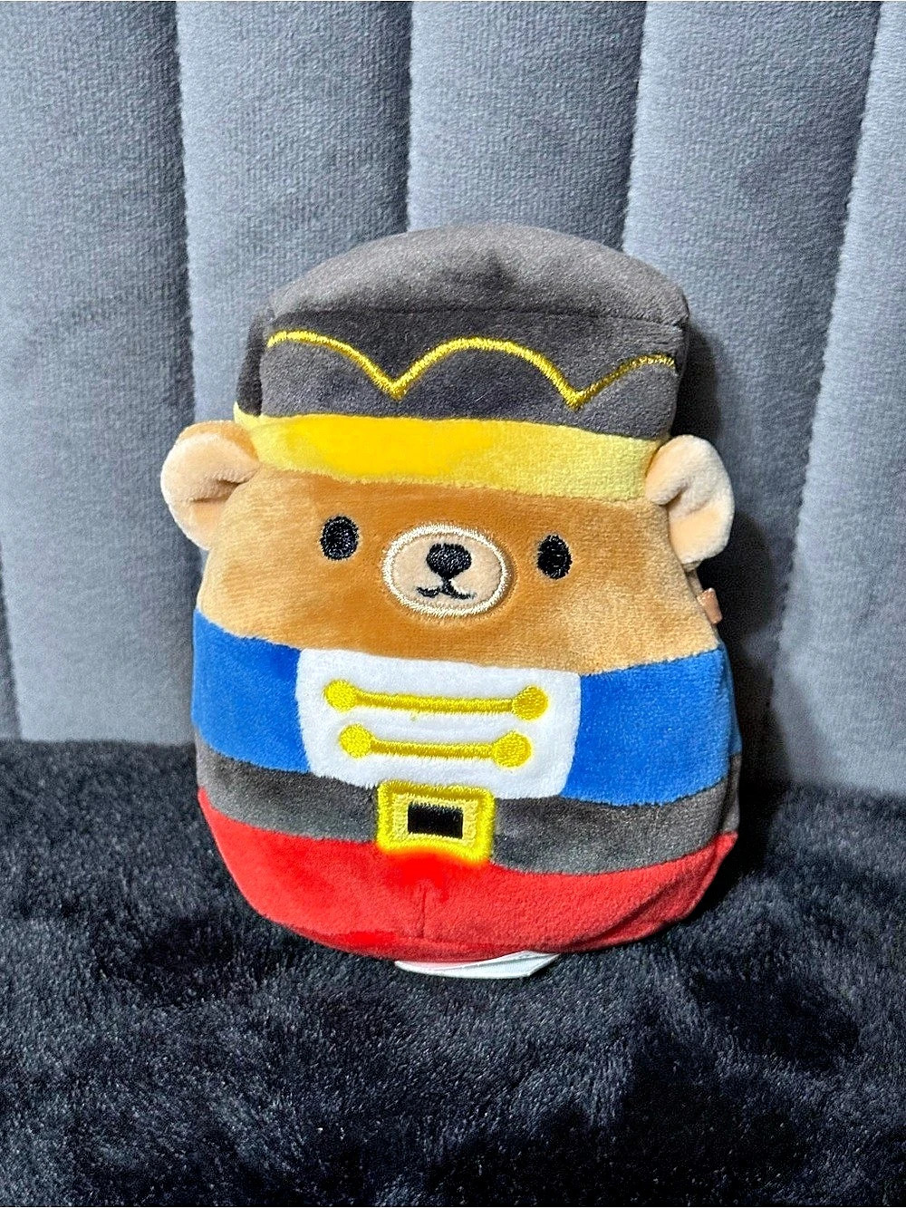 Squishmallows Braven the Nutcracker Bear Plush Toy Blue & Red 5โ